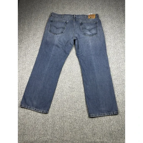 Levis 559 Jeans Mens 40x30 Relaxed Straight American Workwear Denim Wash - Picture 7 of 12
